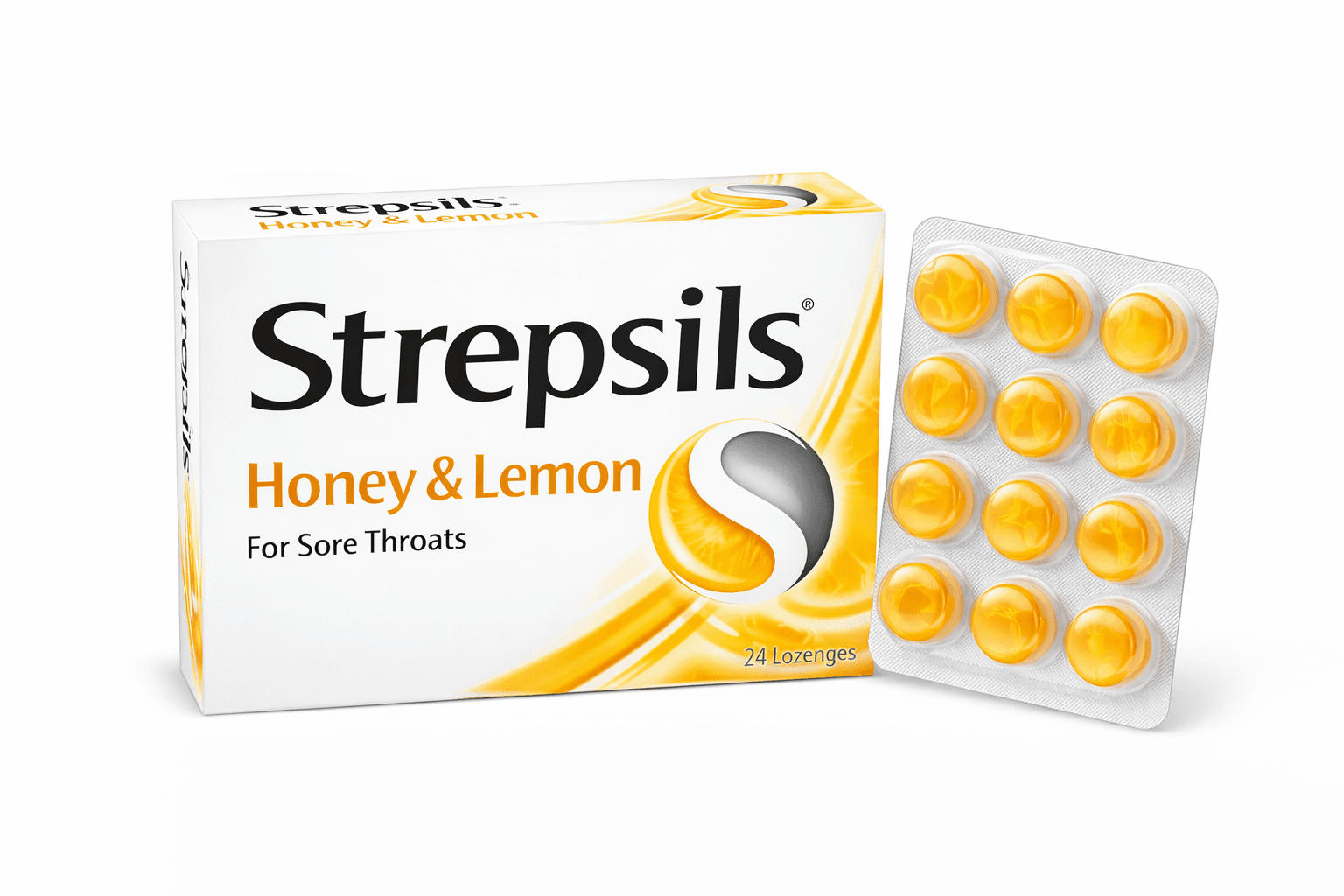 Strepsils Honey & Lemon 24s